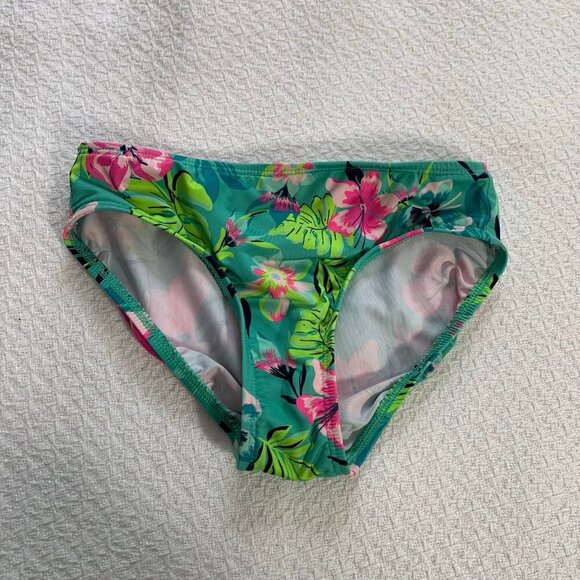 Lands' End Other - 5/$25 Lands' End girl's floral swimsuit bikini bottoms - Size 8S Slim